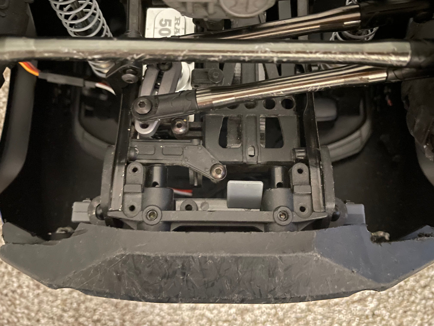 Clipless Hood Latch for SCX10.2 Unimog 4x4 & 6x6