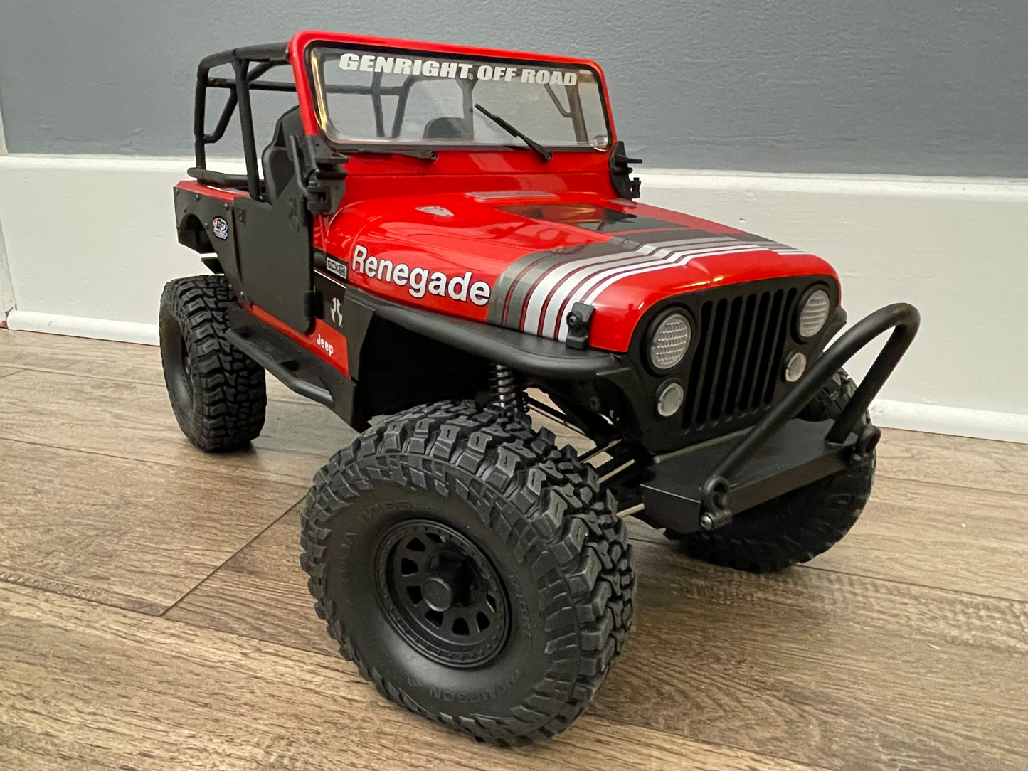 Clipless Body Latch System for SCX10.3 CJ-7