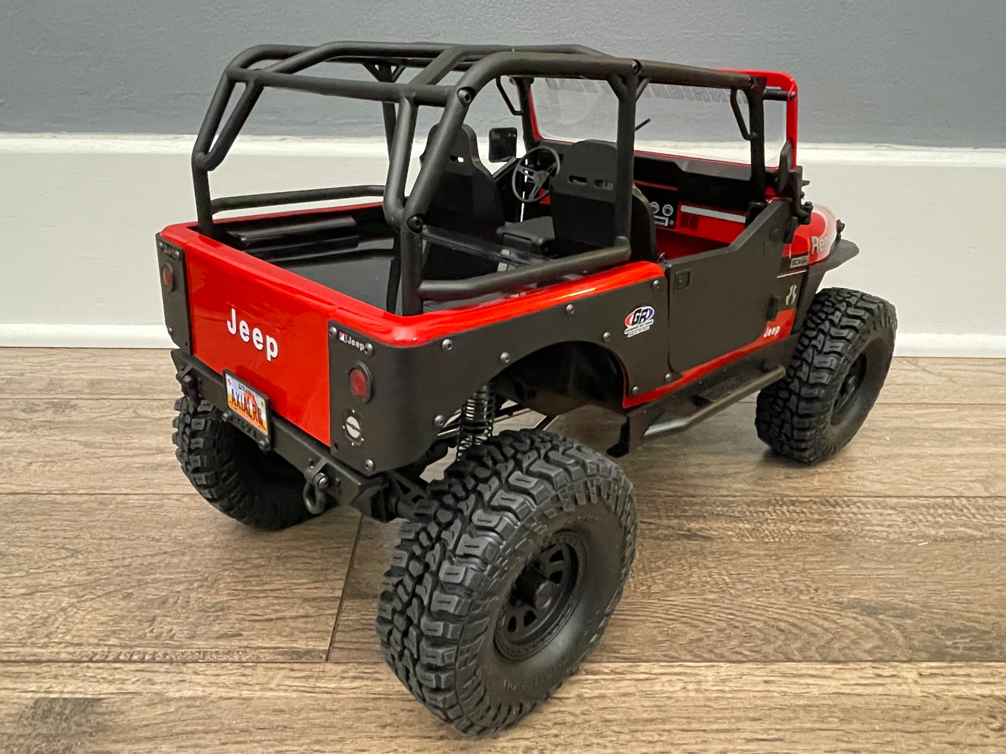 Clipless Body Latch System for SCX10.3 CJ-7