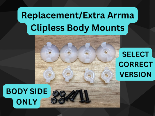 Extra/Replacement Arrma/Losi/Element Body Side PIeces