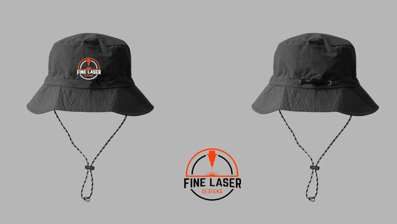 Outdoor Waterproof Bucket Hat Foldable with Wind String