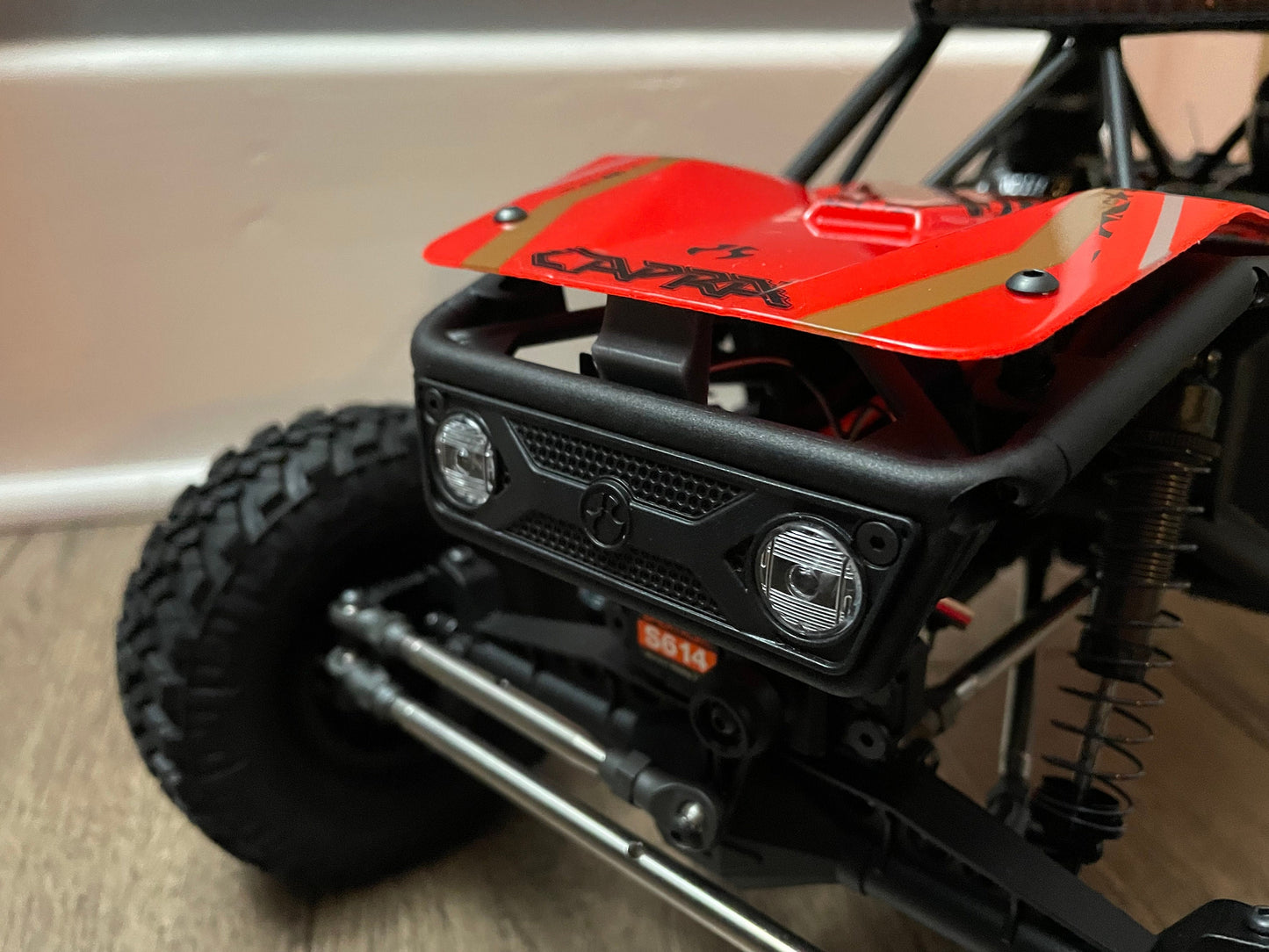 Clipless Hood Latch for 1/10 Capra