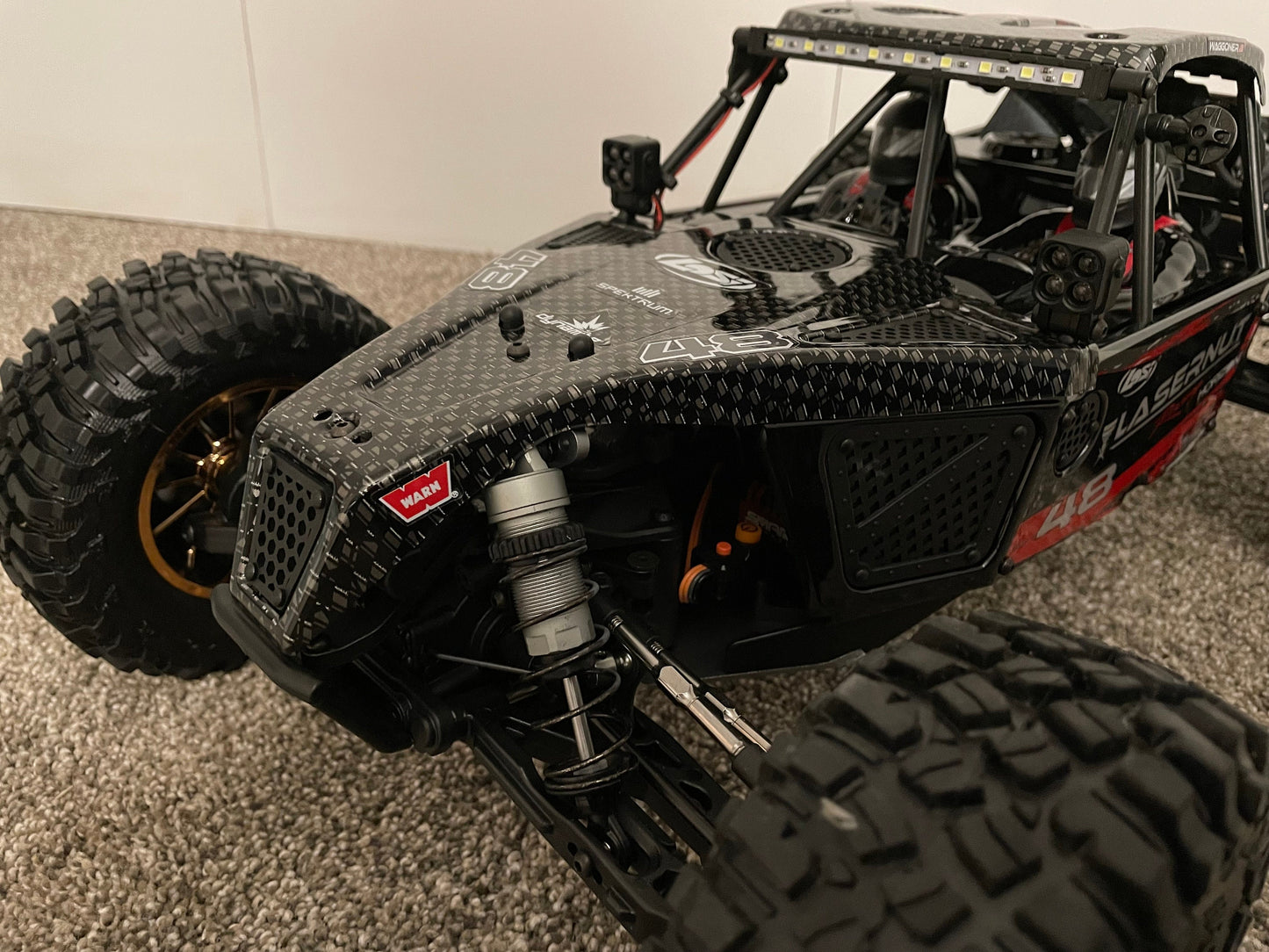 Clipless Hood Latch for Lasernut