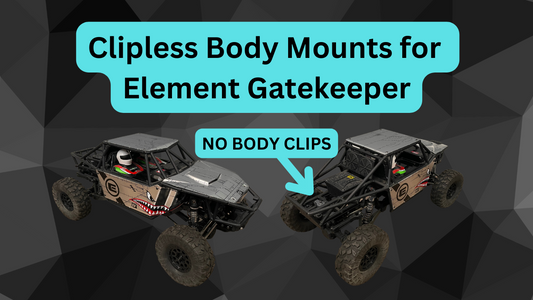 Clipless Body Mounts for Element Gatekeeper