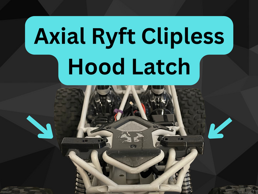 Clipless Hood Latch for Ryft