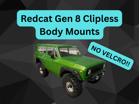 Clipless Body Mounting System for Redcat Gen 8