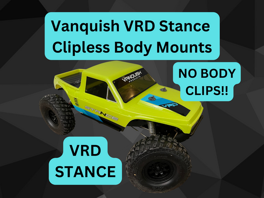 Clipless Body Mounts for Vanquish VRD Stance