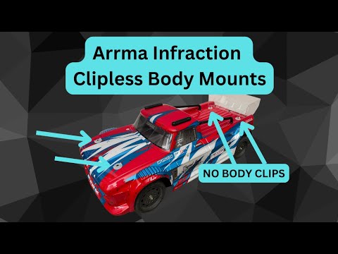 Clipless Body Mounts (Locking System) - For Traxxas TRX4/TRX6 Crawlers –  Fine Laser Designs