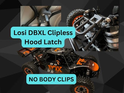 Clipless Hood Latch for DBXL 2.0 (Electric and Gas Versions