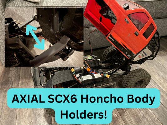 V1 Body Holders for SCX6 Honcho