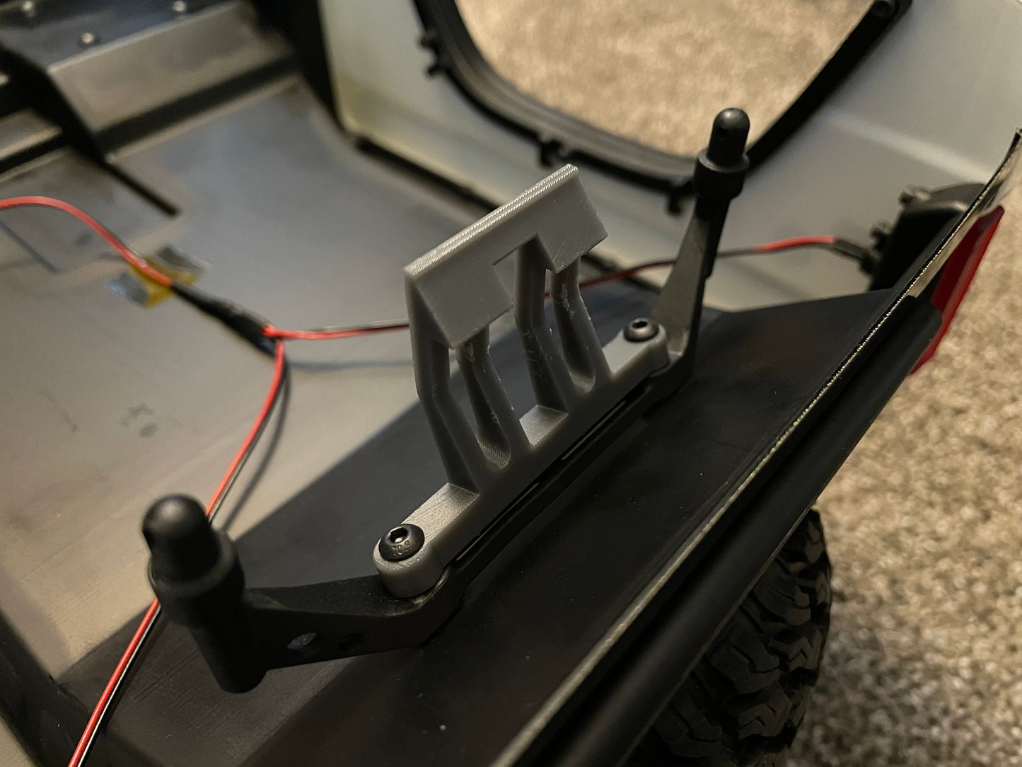 Clipless Body Latch System for SCX10.3 Early Bronco