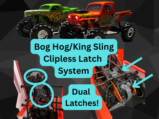 Clipless Latch System for LMT Bog Hog & King Sling!