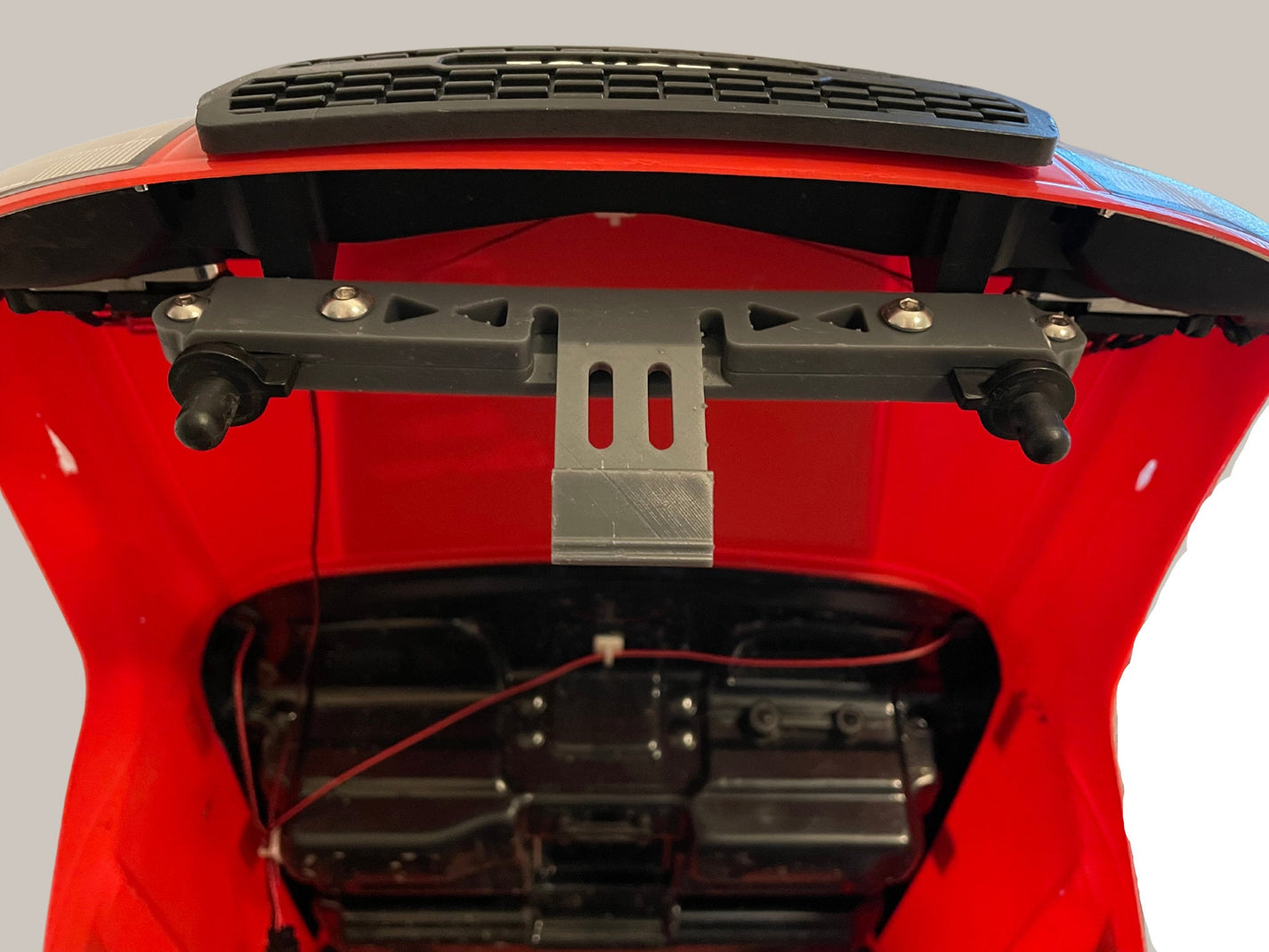 Clipless Hood Latch for SCX6 Honcho Fine Laser Designs