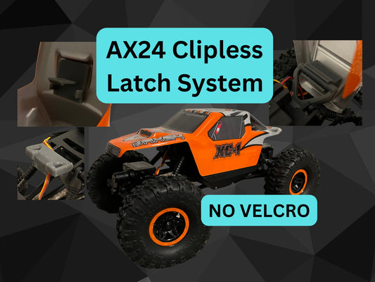Clipless Latch System for AX24