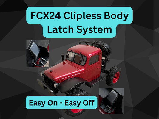 Clipless Body Latch System for FCX24
